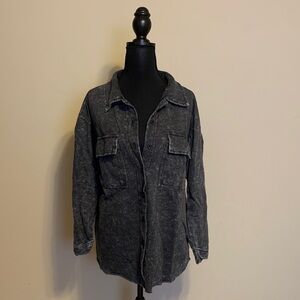 Vanilla Star Black Button Down Shirt